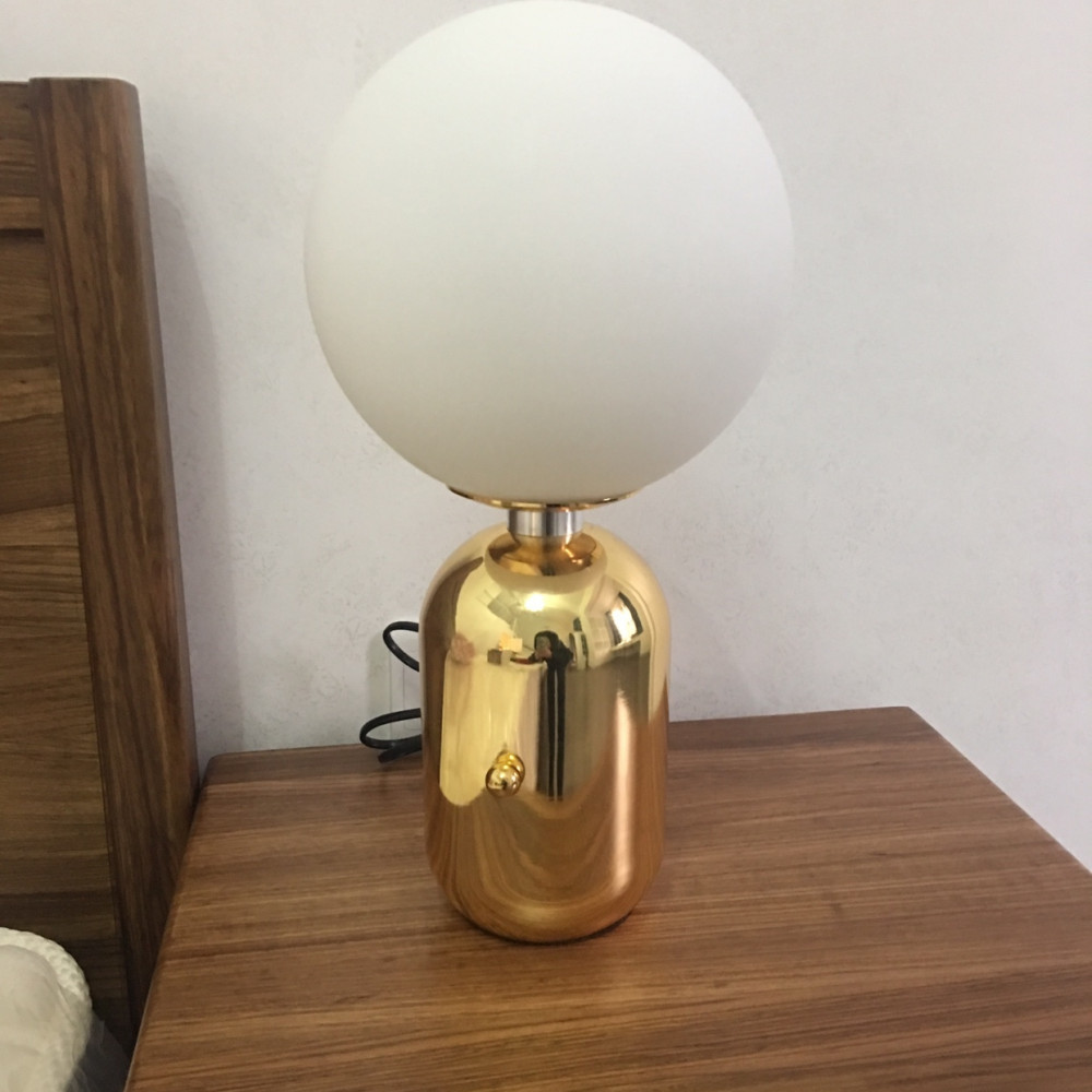 Лампа настольная Aballs Gold D18 DE12115