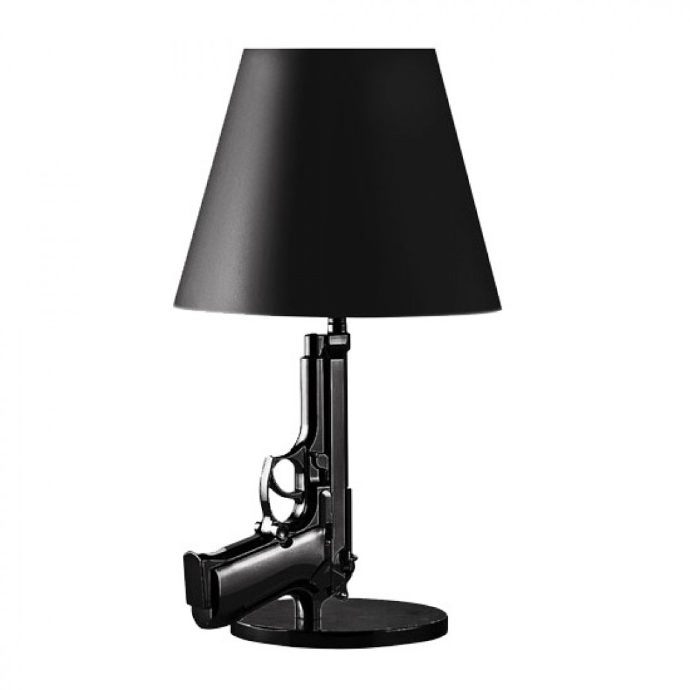 Лампа настольная Guns-Bedside Gun Black DE17263