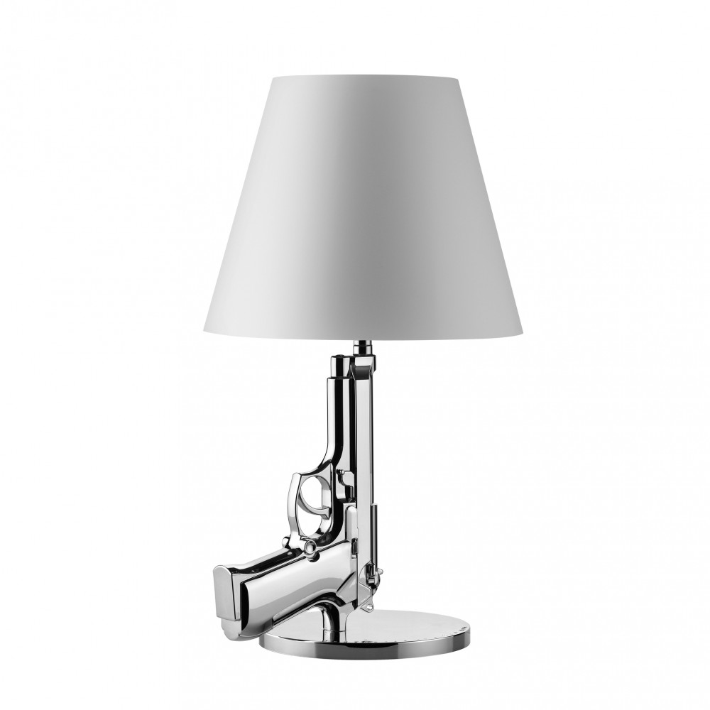 Лампа настольная Guns-Bedside Gun Silver DE11023