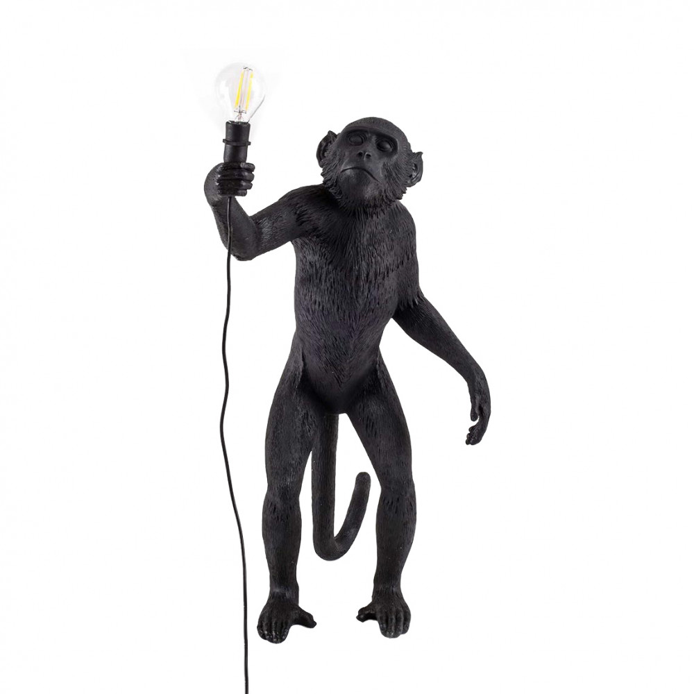 Лампа настольная The Monkey Lamp Standing Version Black DE17265