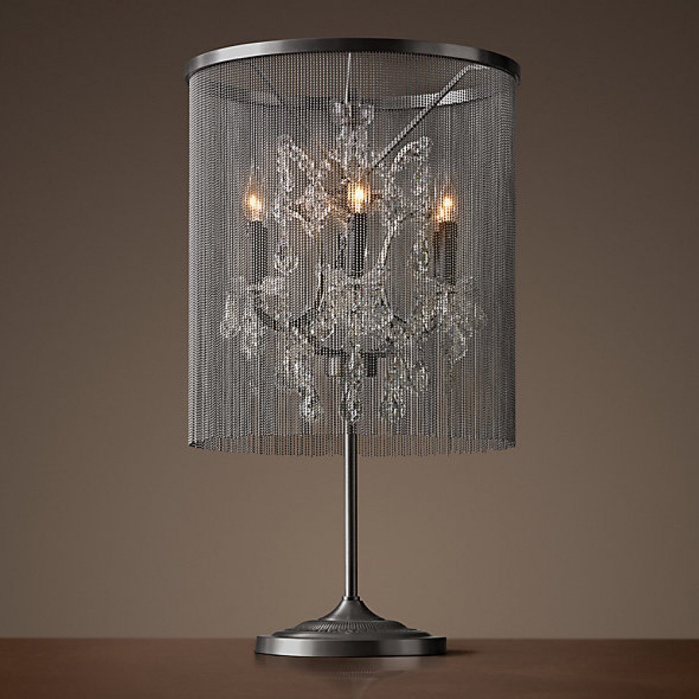 Лампа настольная Vaille crystal DE30136