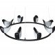 Люстра Creative Bird Chandelier 8R 0