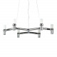 Люстра Crown Plana Minor Chrome 6 DE12207