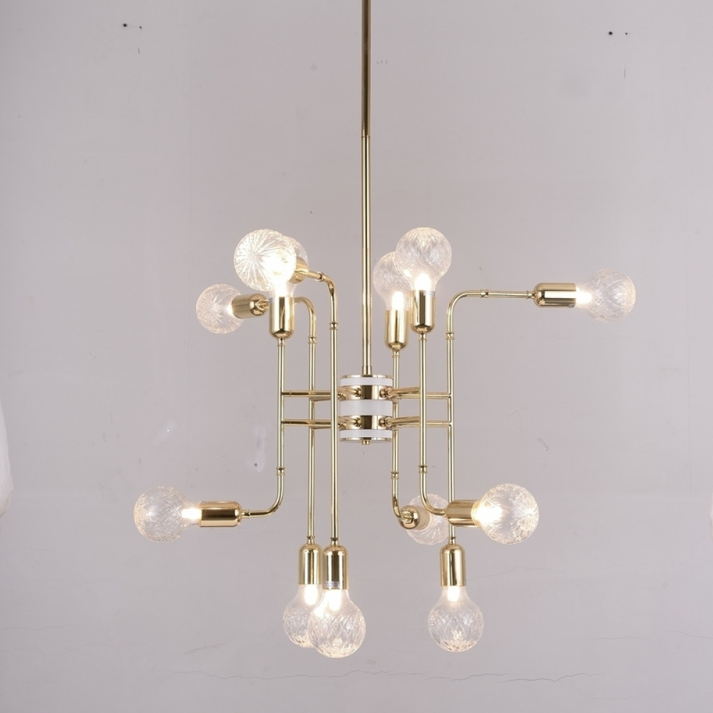 Люстра Crystal Bulb Chandelier 12 DE18050