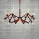 Люстра Double Octopus Wood DE30681