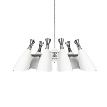 Люстра Duke Round White 6
