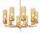 Люстра Glass Tube Chandelier 10 Amber