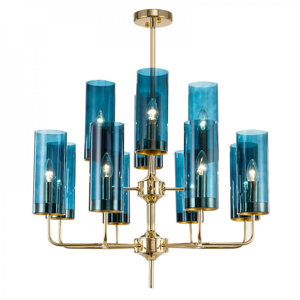 Люстра Glass Tube Chandelier 12 DE17518