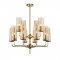 Люстра Glass Tube Chandelier Amber 12