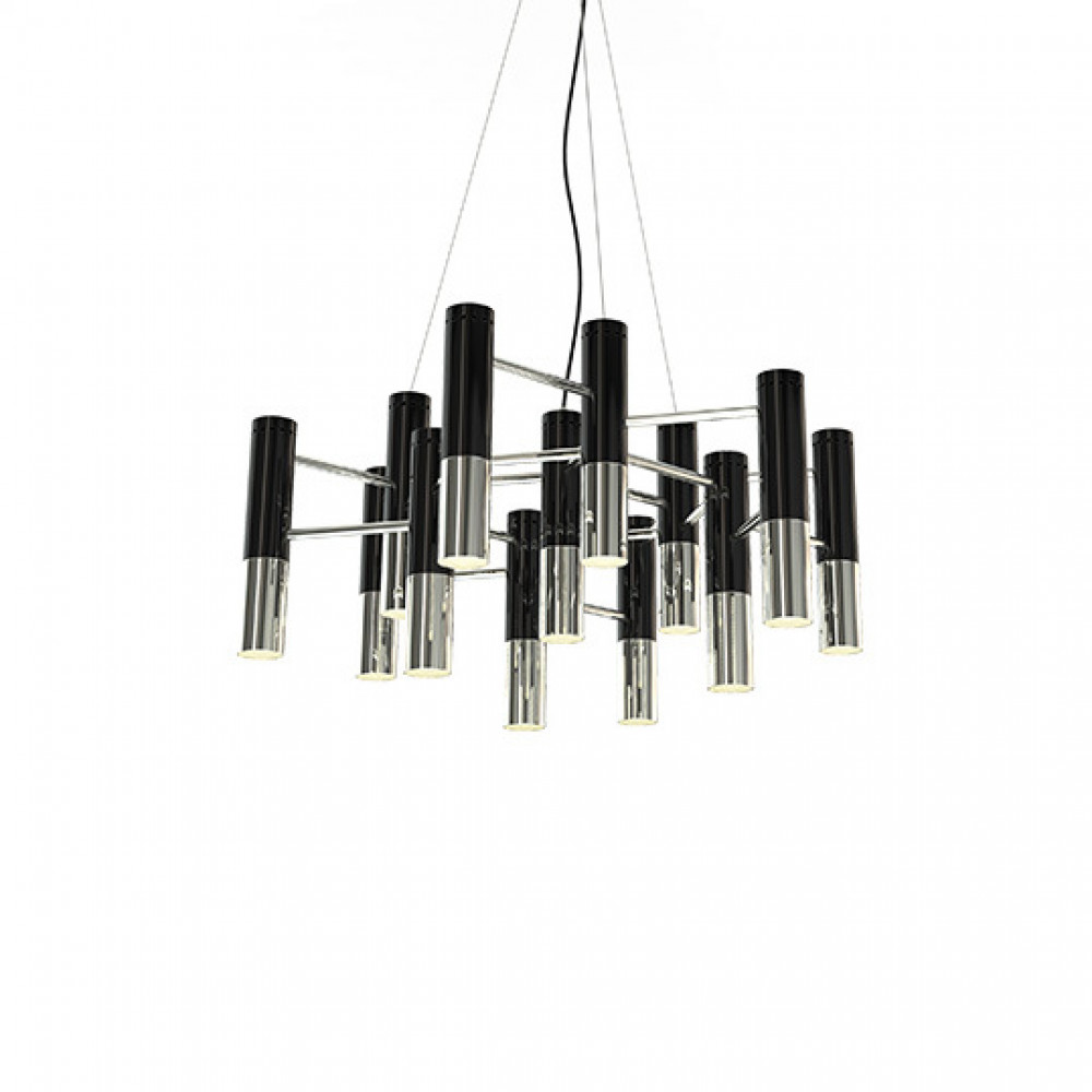 Люстра Ike Suspension 13 Black-Silver DE11701 Люстра Ike Suspension 13 Black-Silver DE11701