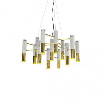 Люстра Ike Suspension 13 White-Gold
