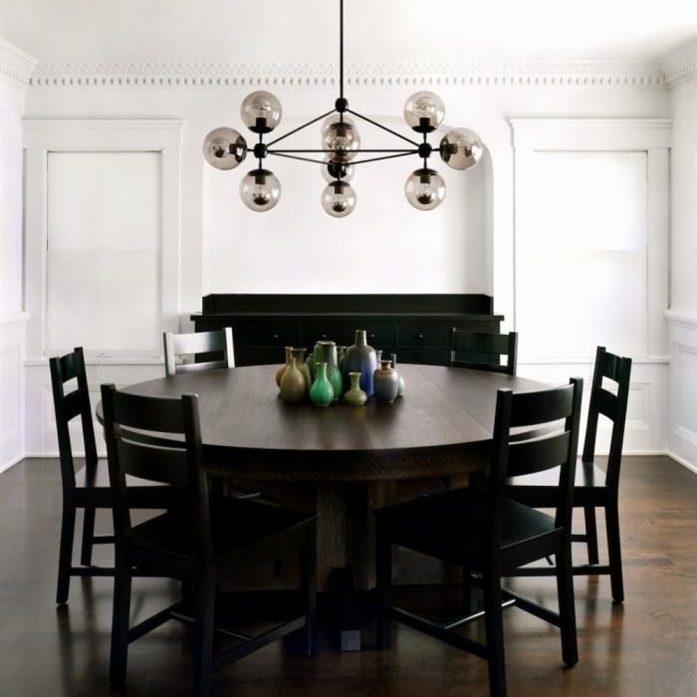 Люстра Modo Chandelier 10 Globes Black DE10453