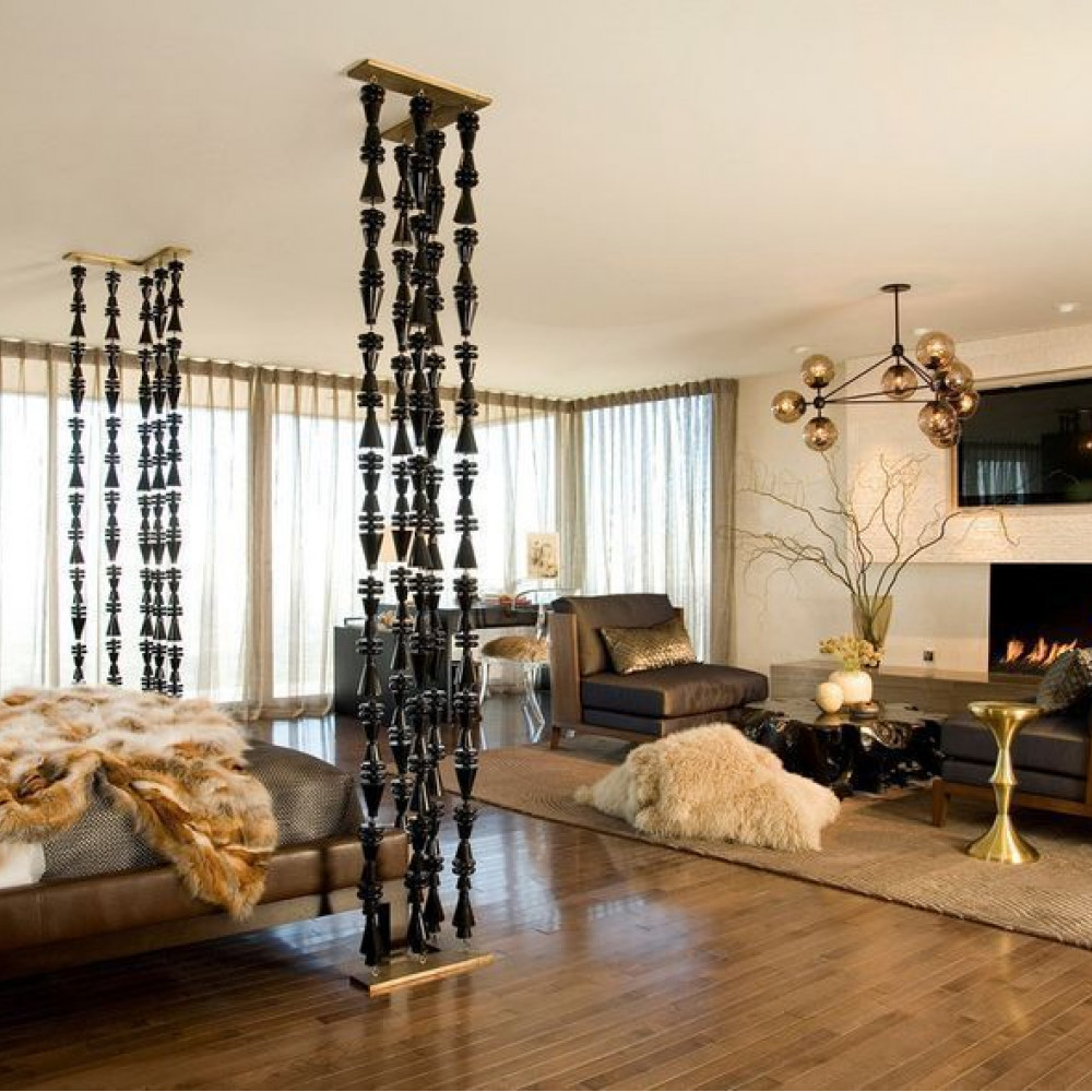 Люстра Modo Chandelier 10 Globes Black DE10453