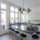 Люстра Modo Chandelier 10 Globes Black DE10453
