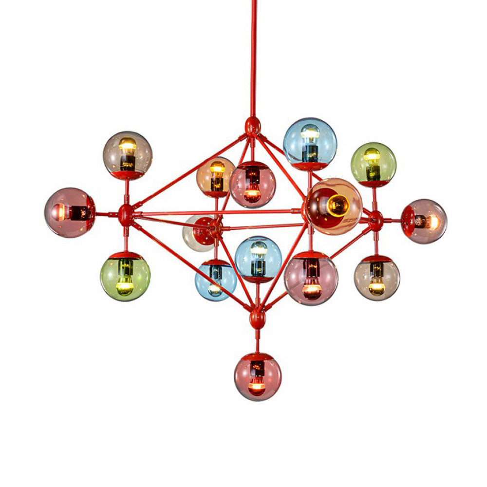 Люстра Modo Chandelier 10 Globes Color DE12028