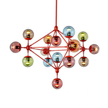 ‹юстра Modo Chandelier 10 Globes Color
