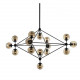 Люстра Modo Chandelier 15 Globes Black DE12310