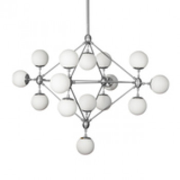 Люстра Modo Chandelier 15 Globes Brass