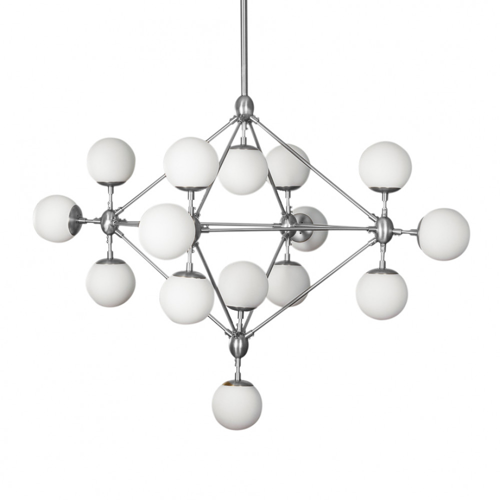 Люстра Modo Chandelier 15 Globes Chrome DE12268