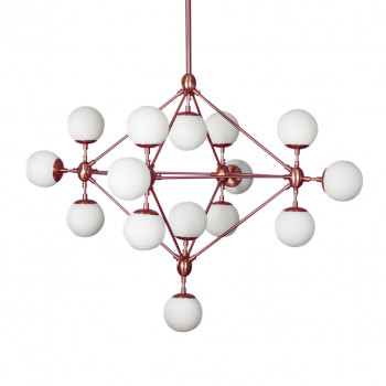 Люстра Modo Chandelier 15 Globes Copper