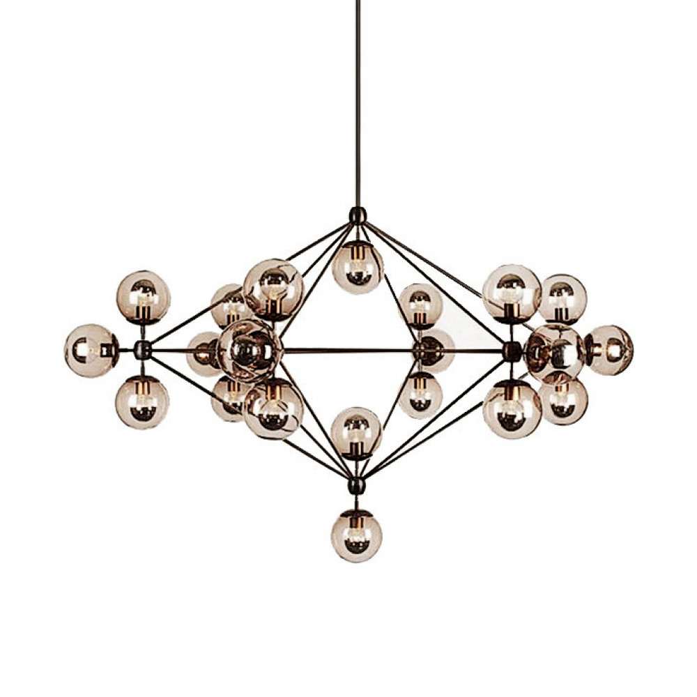 Люстра Modo Chandelier 21 Globes Black DE12311