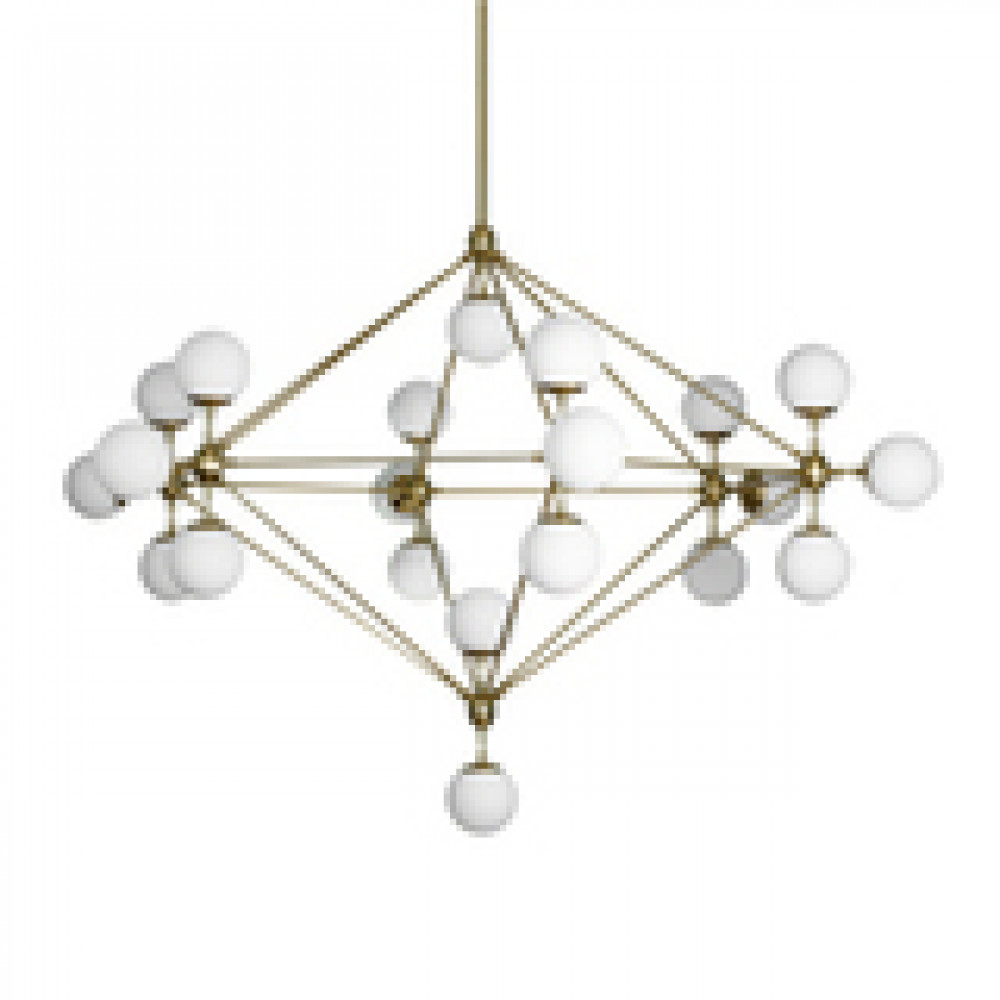 Люстра Modo Chandelier 21 Globes Black DE12311