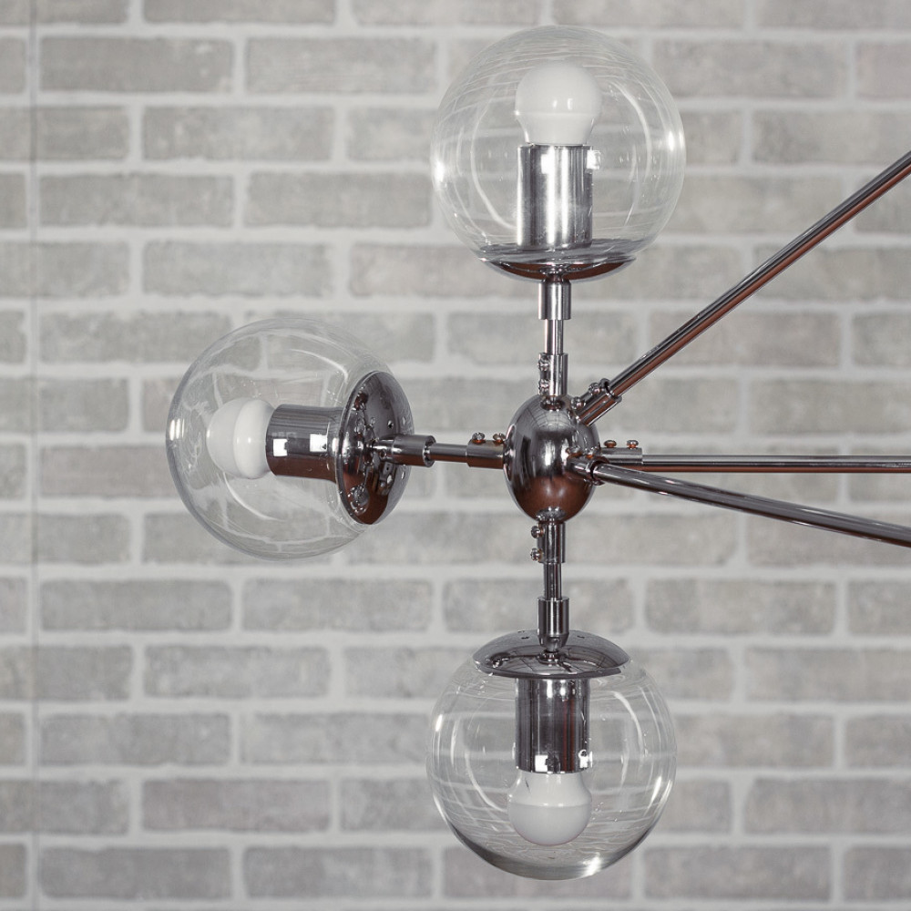 Люстра Modo Chandelier 21 Globes Chrome DE12284