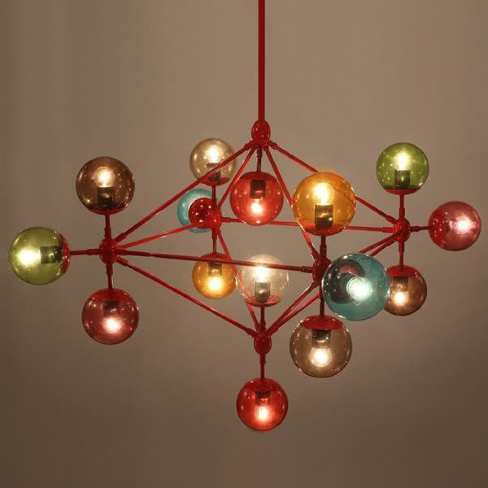 Люстра Modo Chandelier 21 Globes Color DE11918
