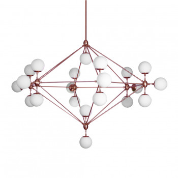Люстра Modo Chandelier 21 Globes Copper