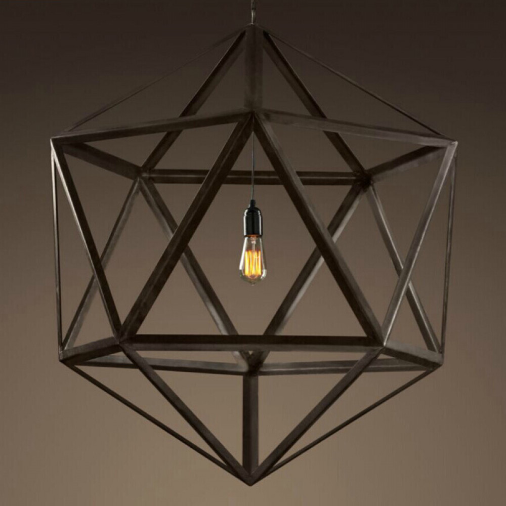 Люстра Steel Polyhedron 1 лампа DE30118
