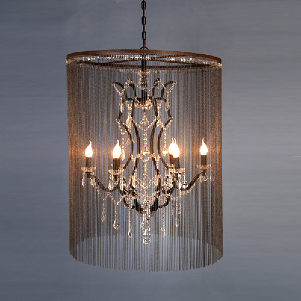 Люстра Vaille crystal 35 см DE30076