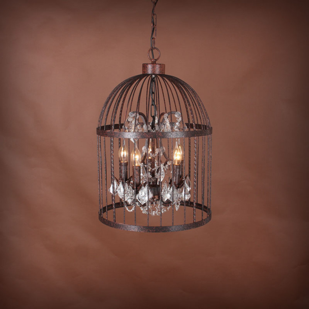 Люстра Vintage birdcage 5 ламп DE30137
