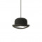 Светильник Jeeves Bowler Hat Pendant Silver