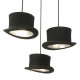 Светильник Wooster Top Hat Pendant Silver DE10005