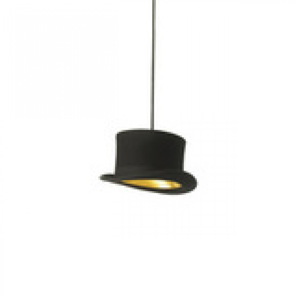 Светильник Wooster Top Hat Pendant Silver DE10005