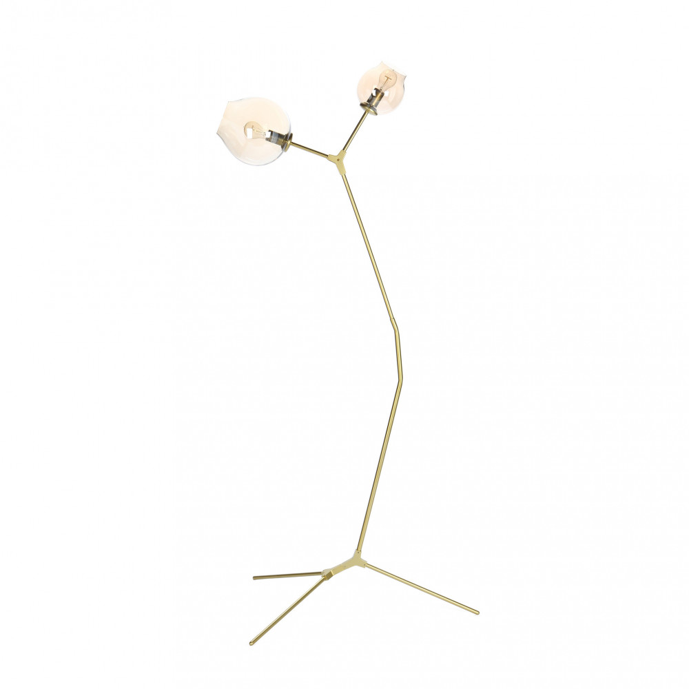 Торшер Branching Bubbles Floor Lamp Gold DE12451