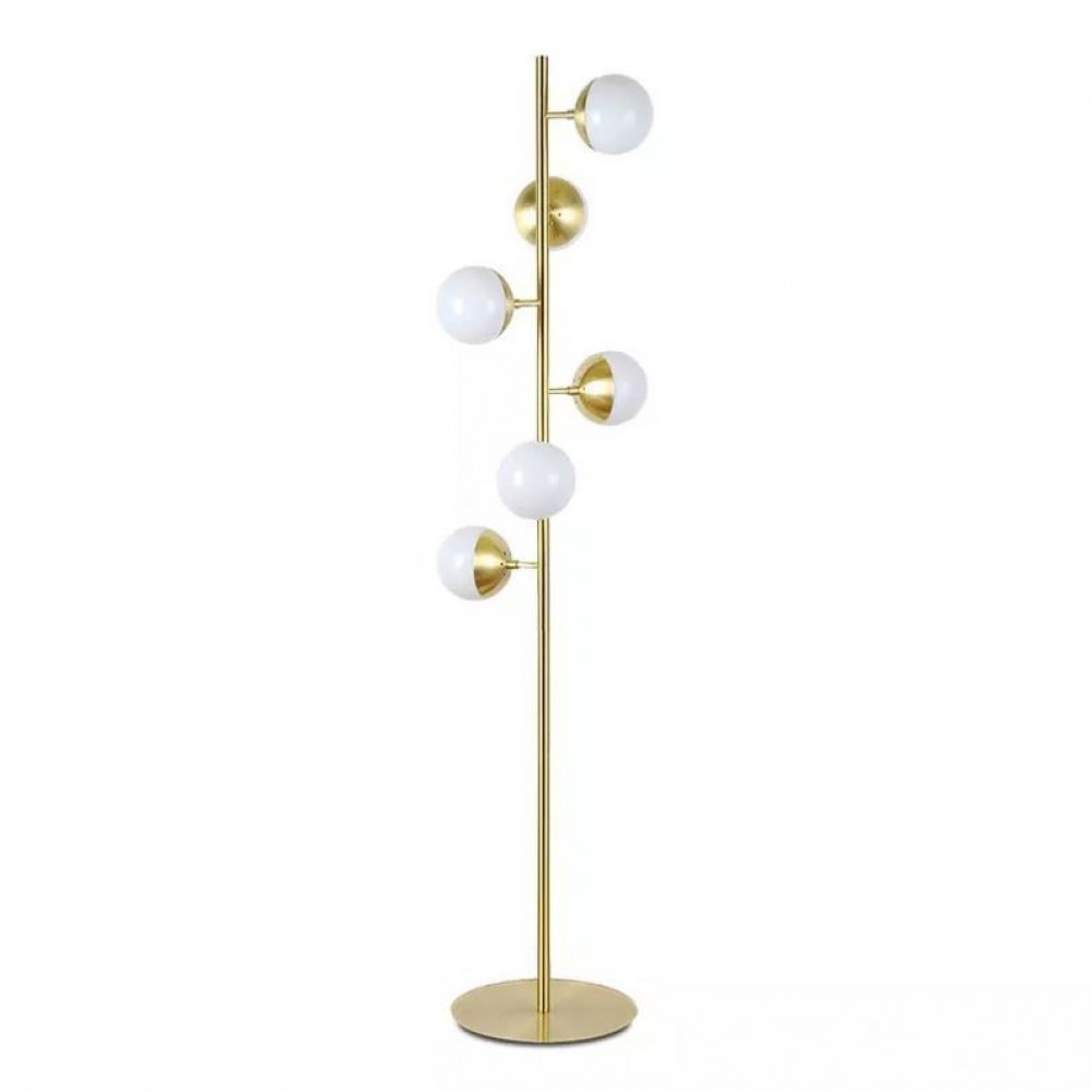 Торшер Spiral Globe Floor Lamp DE17717