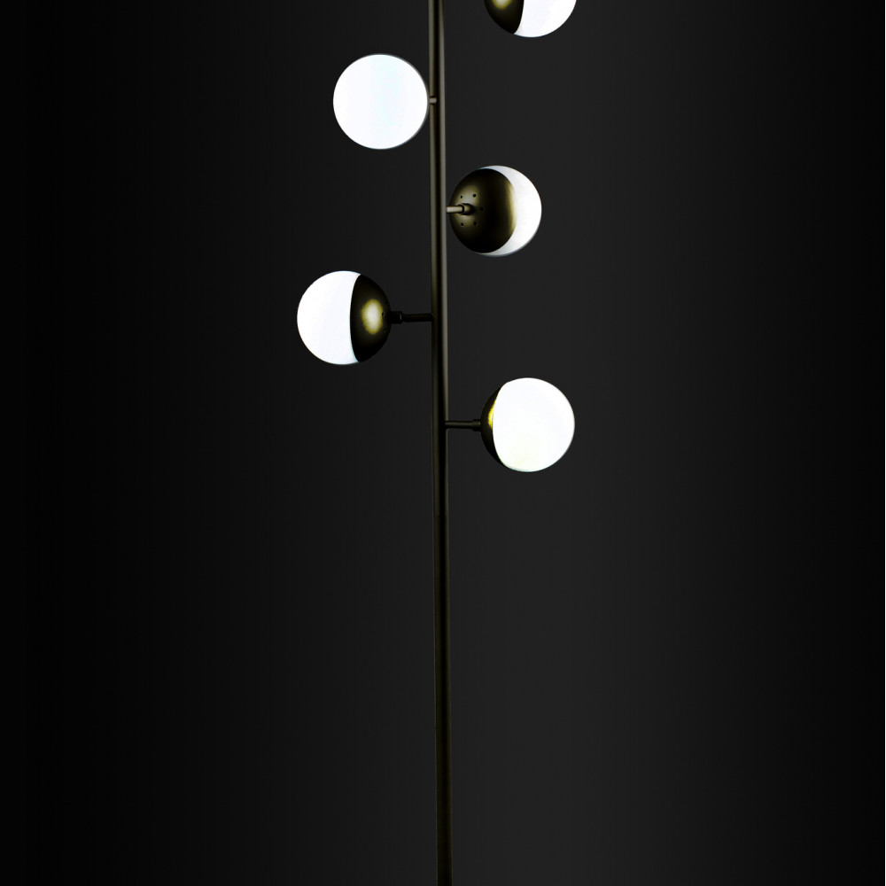 Торшер Spiral Globe Floor Lamp DE17717